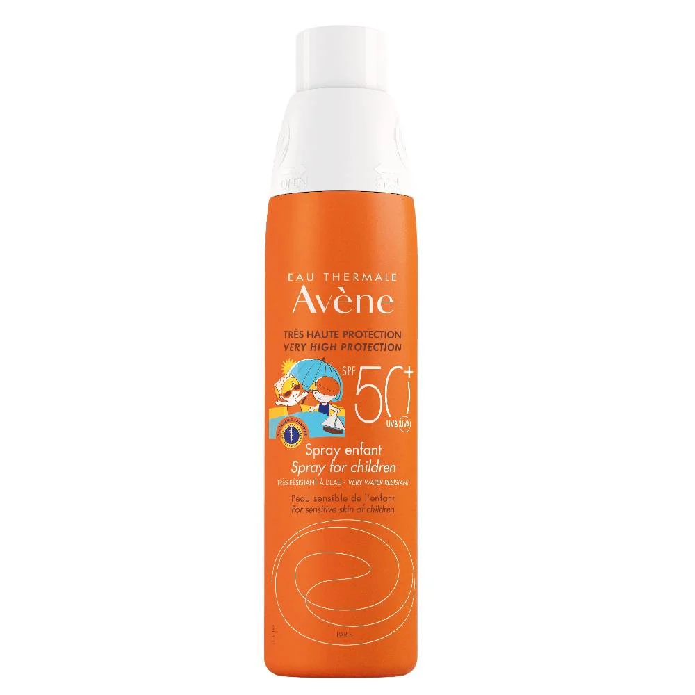 Protetor Solar Infantil Spray Aerosol Avène Fps50 + 200ml