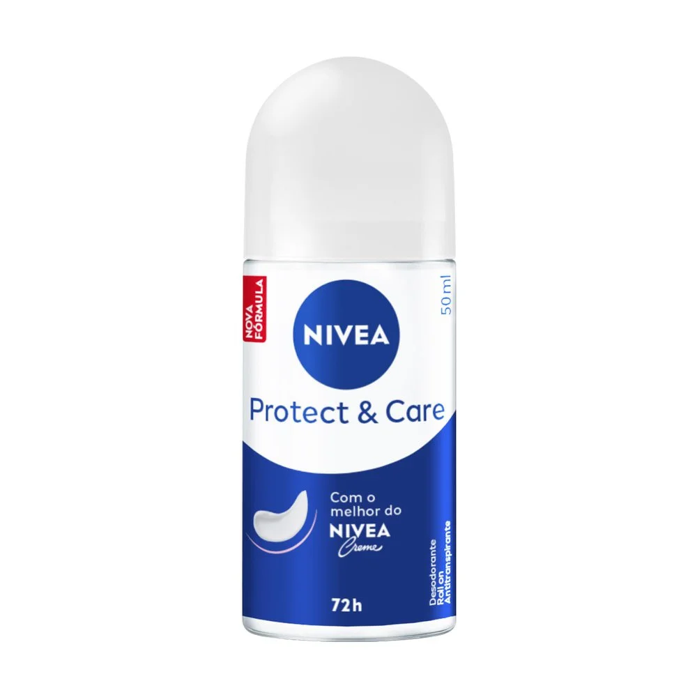 Desodorante Antitranspirante Nivea Roll On Protect Care 50ml