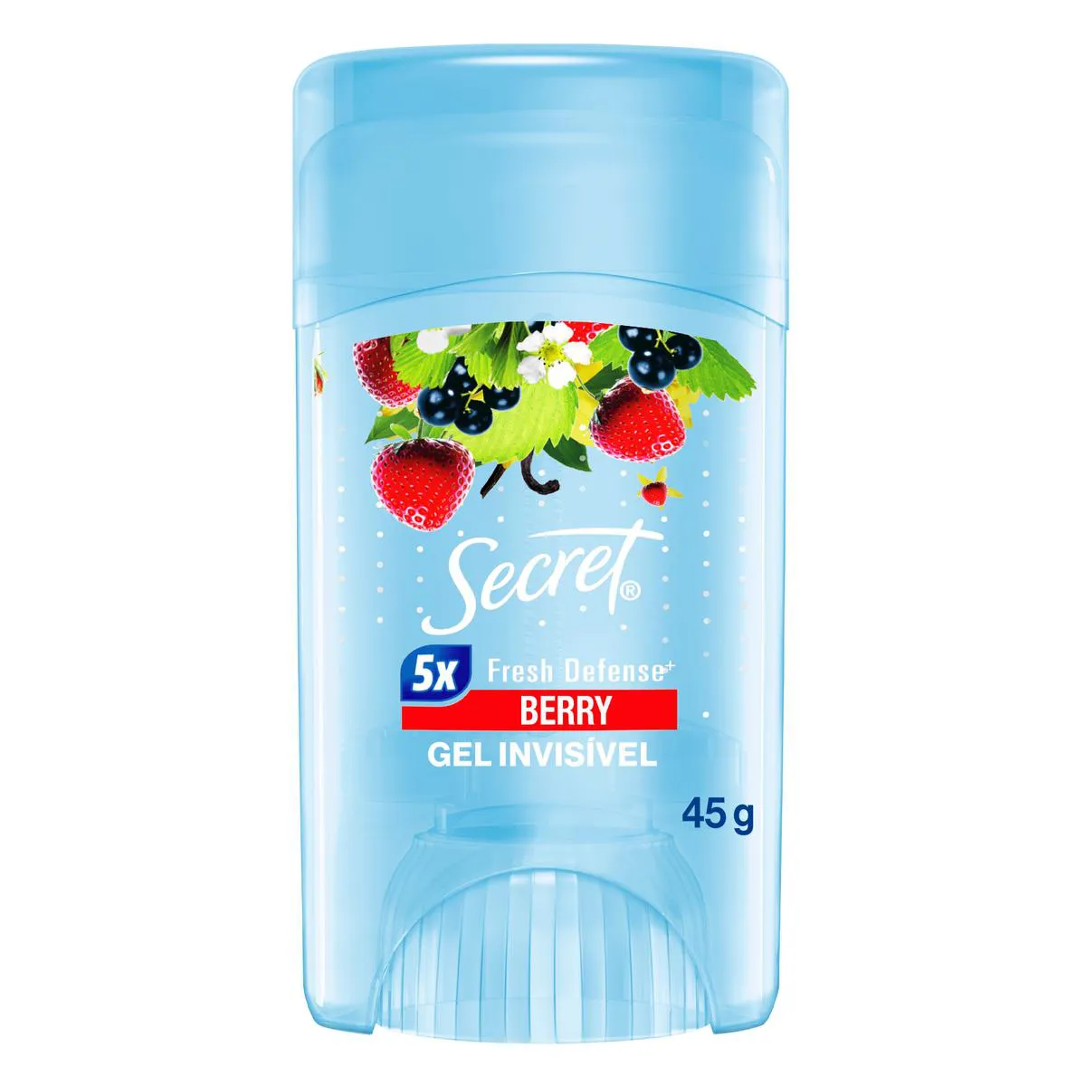 Desodorante Antitranspirante Secret Berry Gel 48h Feminino 45g