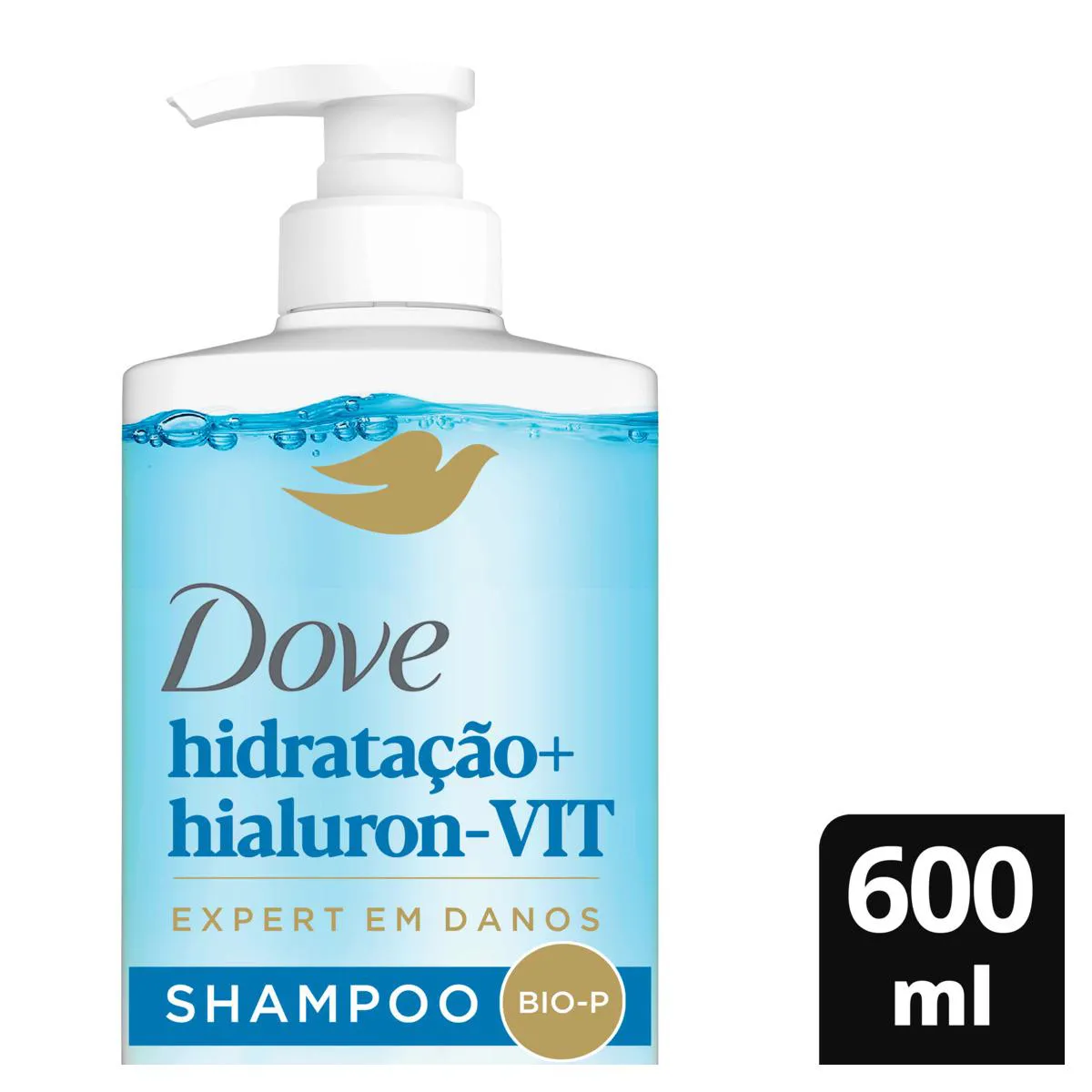 Shampoo Dove Hidratação + Hialuron-VIT 600 ml