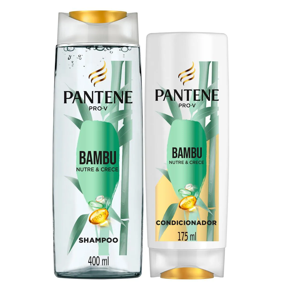 Kit Pantene PRO-V Bambu Shampoo 400ml + Condicionador 175ml