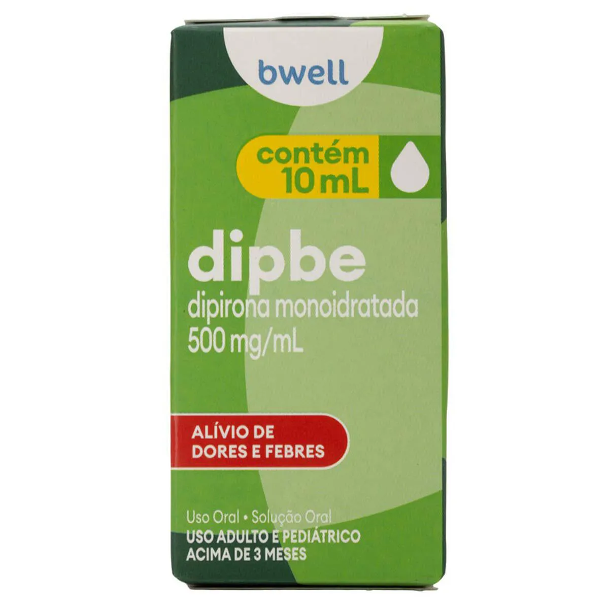 Bwell Dipbe Dipirona Monoidratada 500mg/ml Solução Gotas 10ml