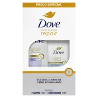 Kit Shampoo 350ml + Condicionador 150ml Dove Bond Intense Repair