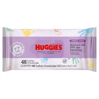 Lenço Umedecido Huggies Rosto e Corpo Com 48 Unidades