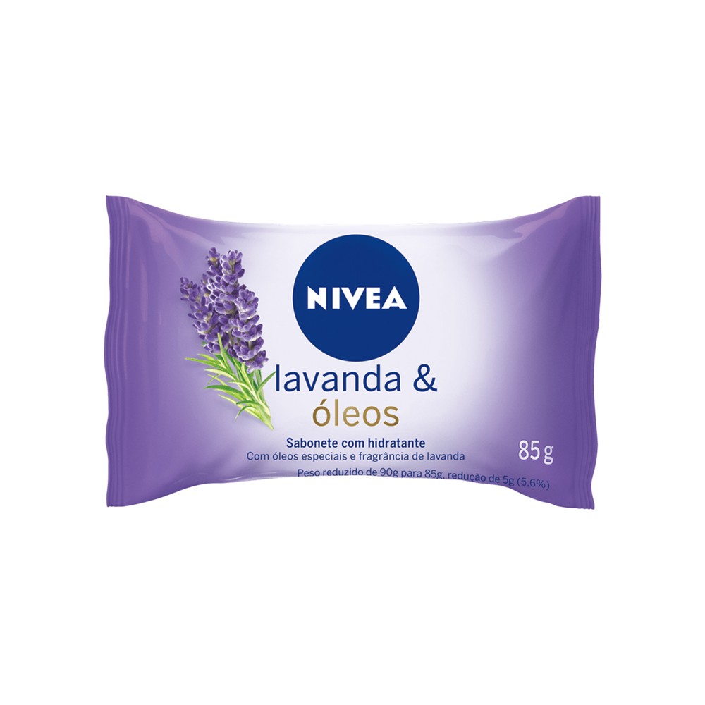 Sabonete em Barra Nivea Lavanda &amp; Óleos 85g