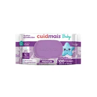 Lenço Umedecido Cuidmais Baby Premium 100 Unidades