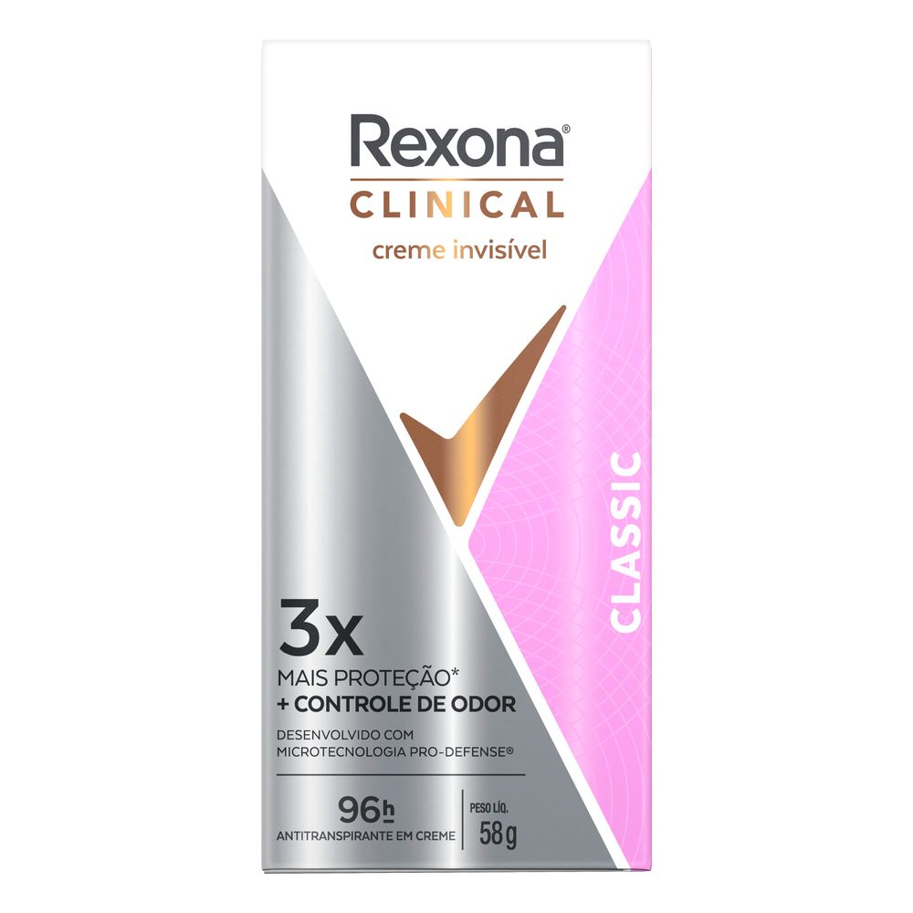 Desodorante Rexona Clinical Stick Classic 58g
